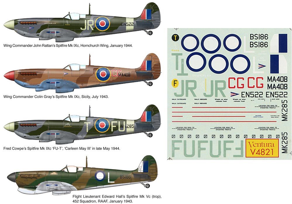 V4821: Australian and New Zealand Spitfire
